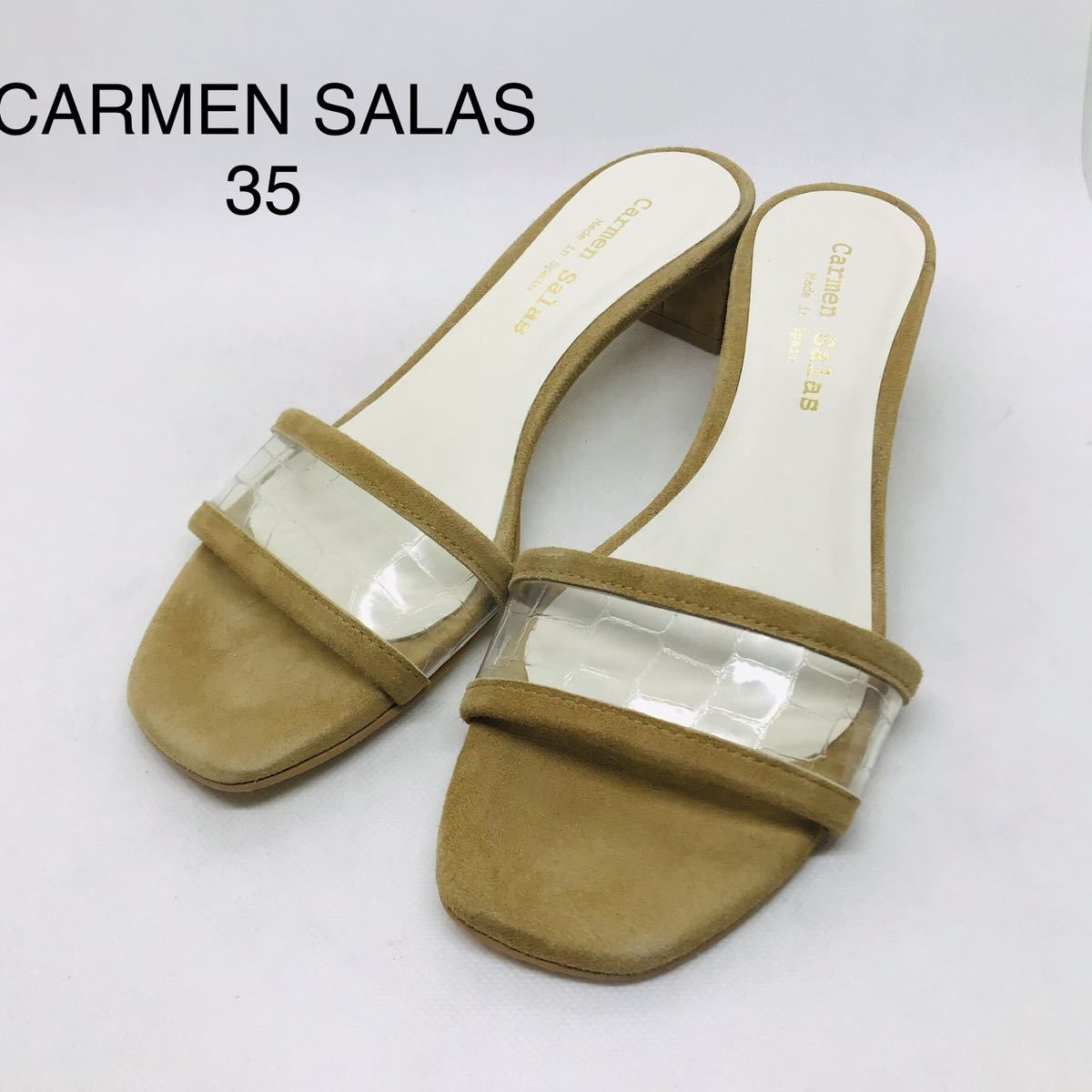 CARMEN SALAS/カルメンサラス 【美品】サンダル スペイン｜Yahoo