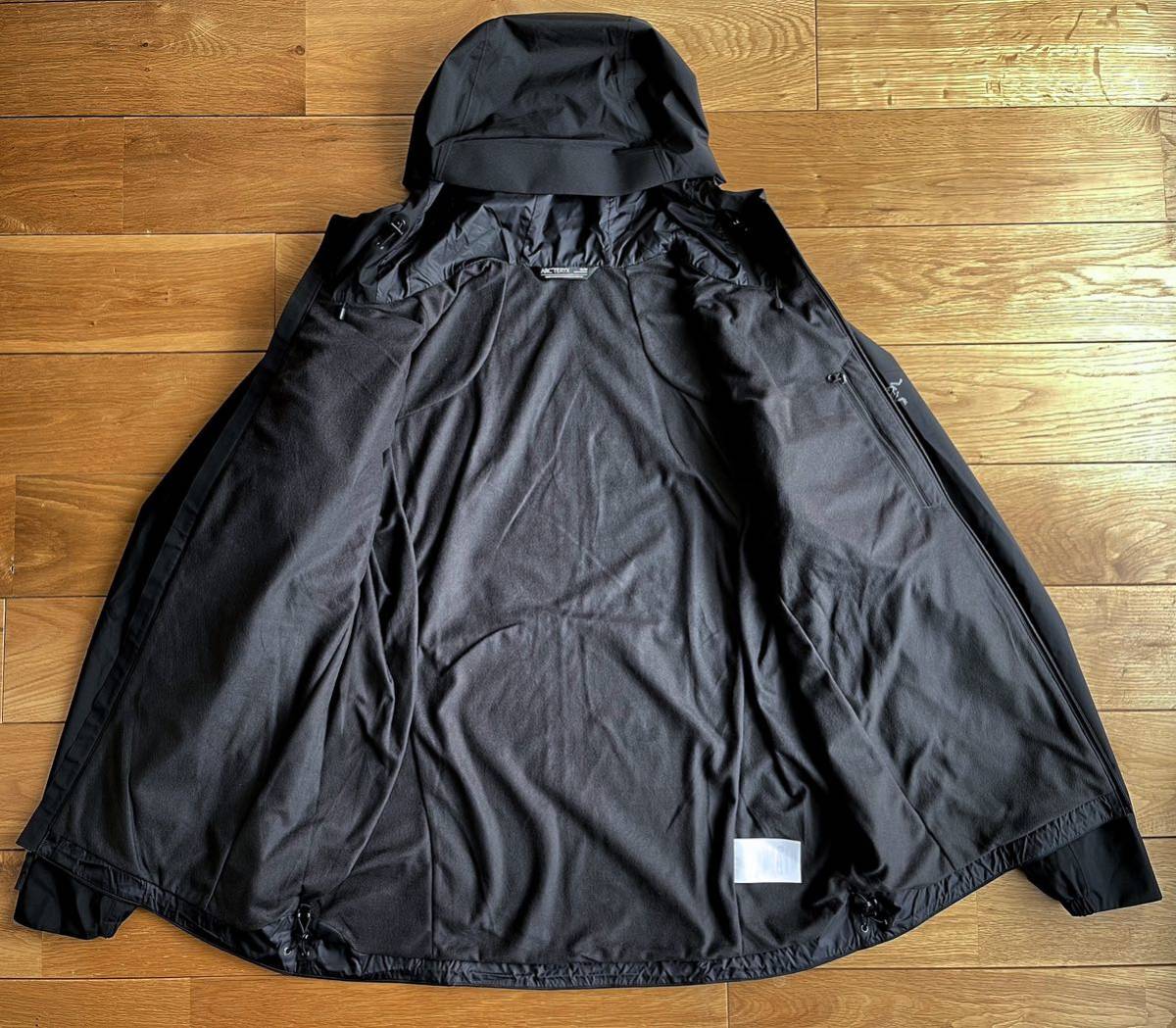 ARC'TERYX Solano Hoody Men's Black Mediumアークテリクス ソラノ