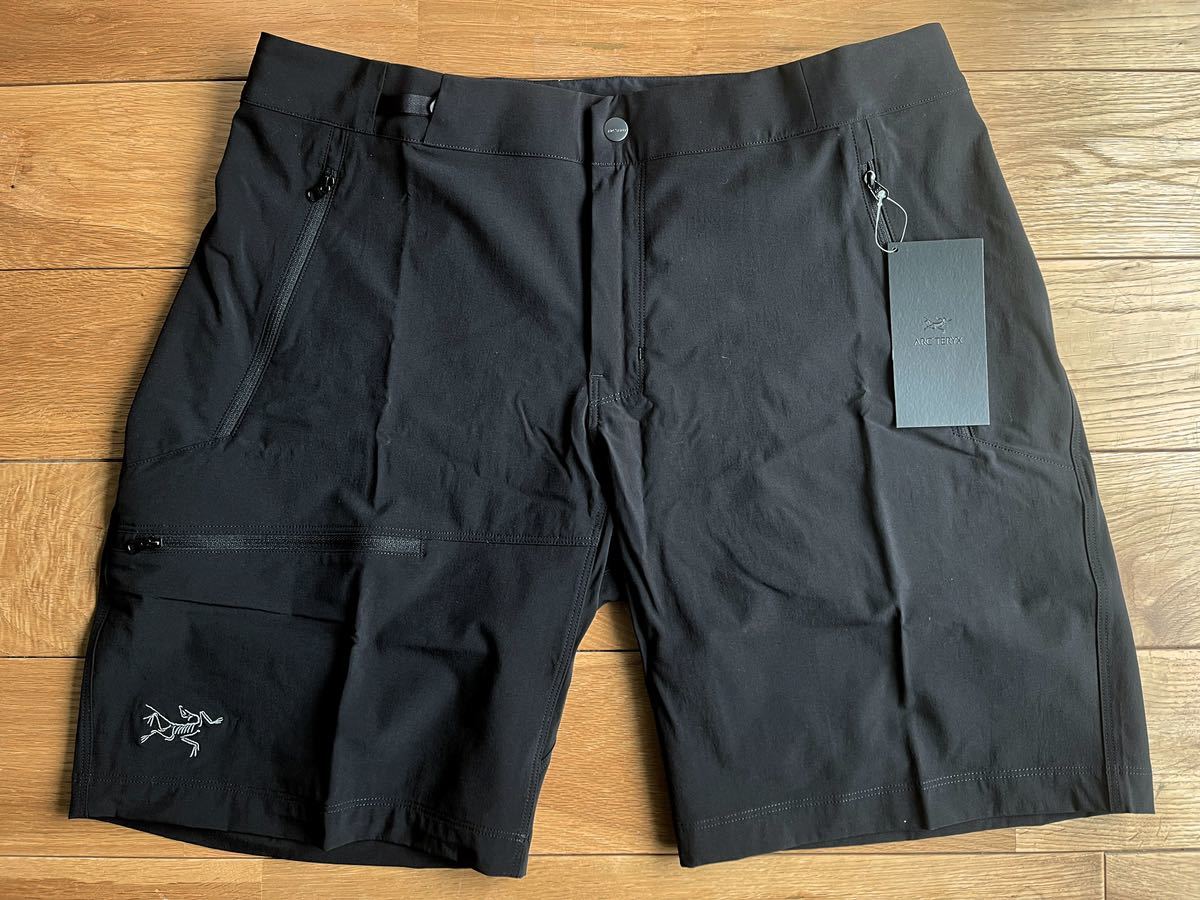 【2023 新品　国内正規】ARC'TERYX Gamma LT Short 9” Men's Black 34 アークテリクス ガンマ エルティー ショーツ ブラックメンズ