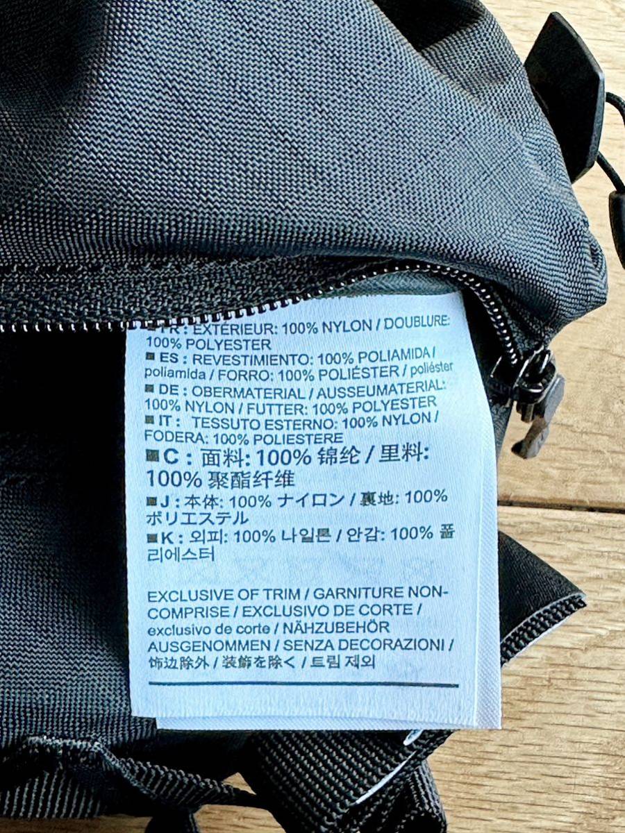 【国内正規 新品】ARC'TERYX Ion Chalk Bag Large Black アークテリクス アイオン チョークバッグ サコッシュ ブラック ウエストバッグ_画像4