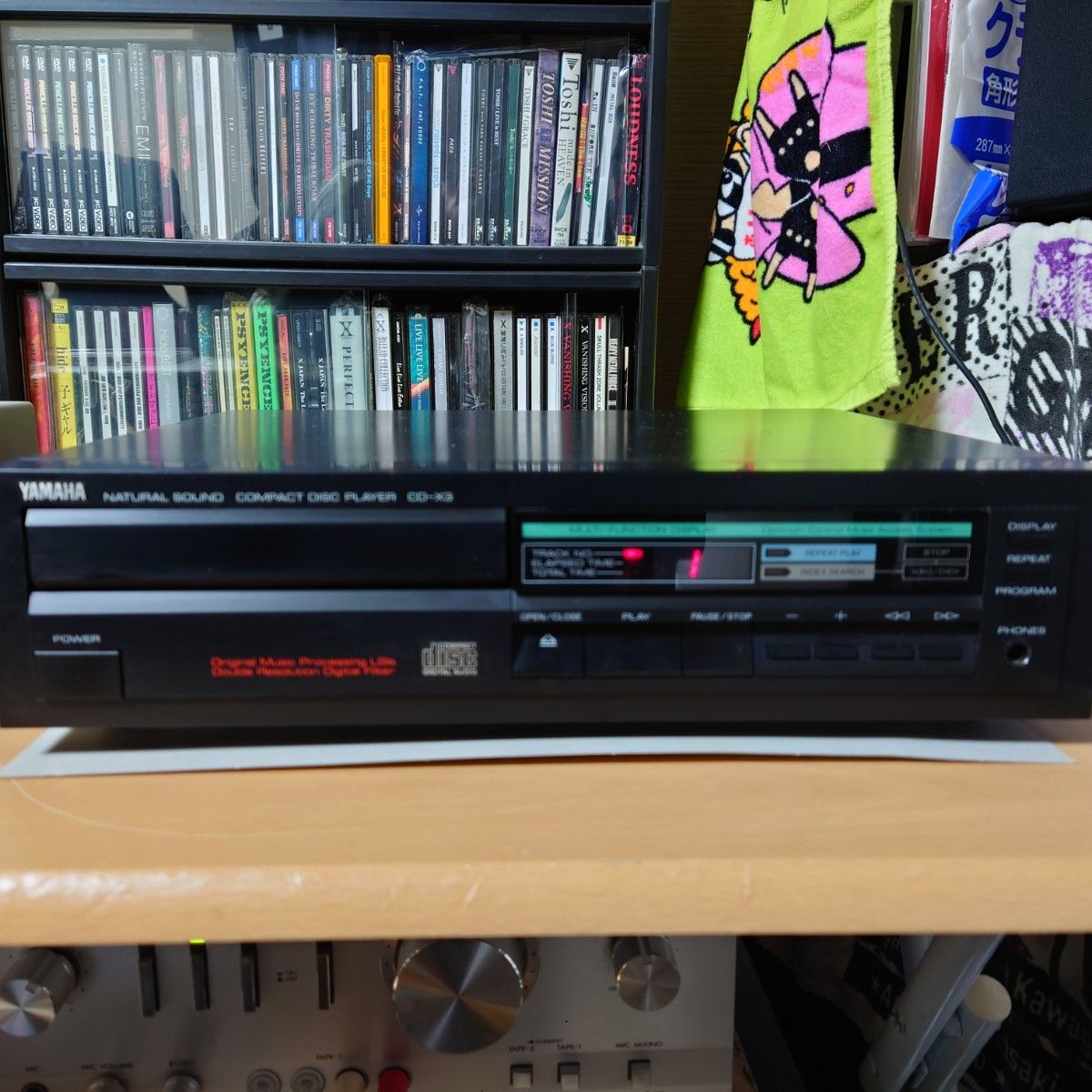 cd-x3 YAMAHA CDプレーヤー デッキ-