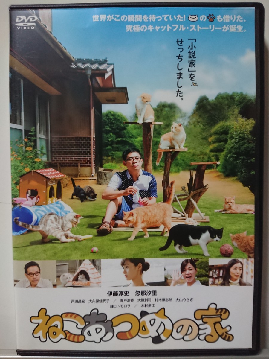 ねこあつめの家 DVD/伊藤淳史 忽那汐里 田口トモロヲ 木村多江 大久保佳代子_画像1