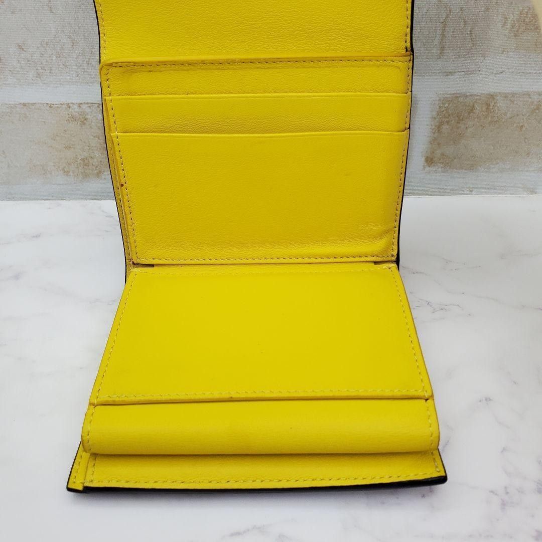 D0104) CELINE セリーヌ 3つ折り財布 スモールフォールデッド