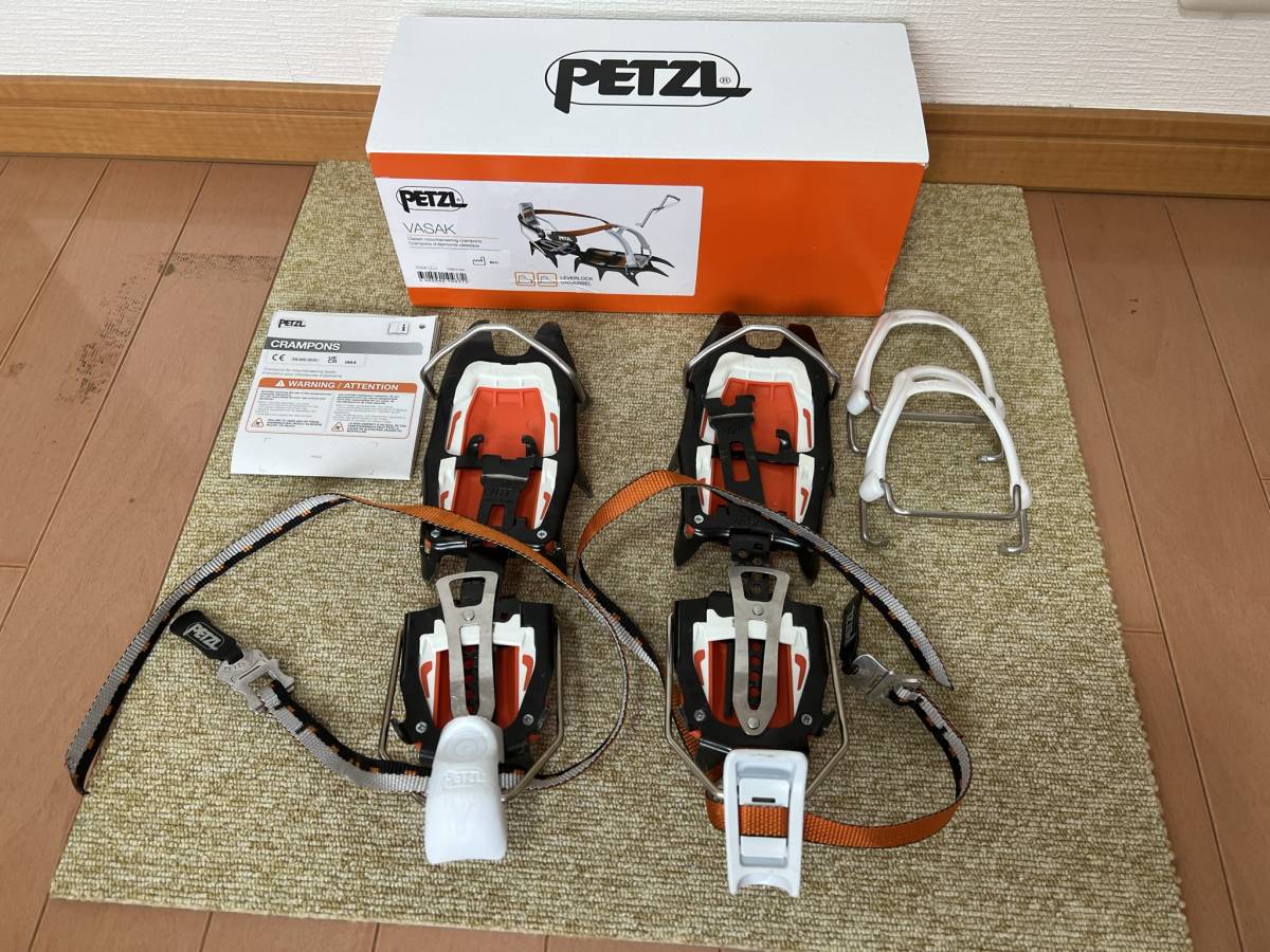 2021正規激安】 Petzl U001AA00 【新品】アイゼン VASAK ペツル ダート