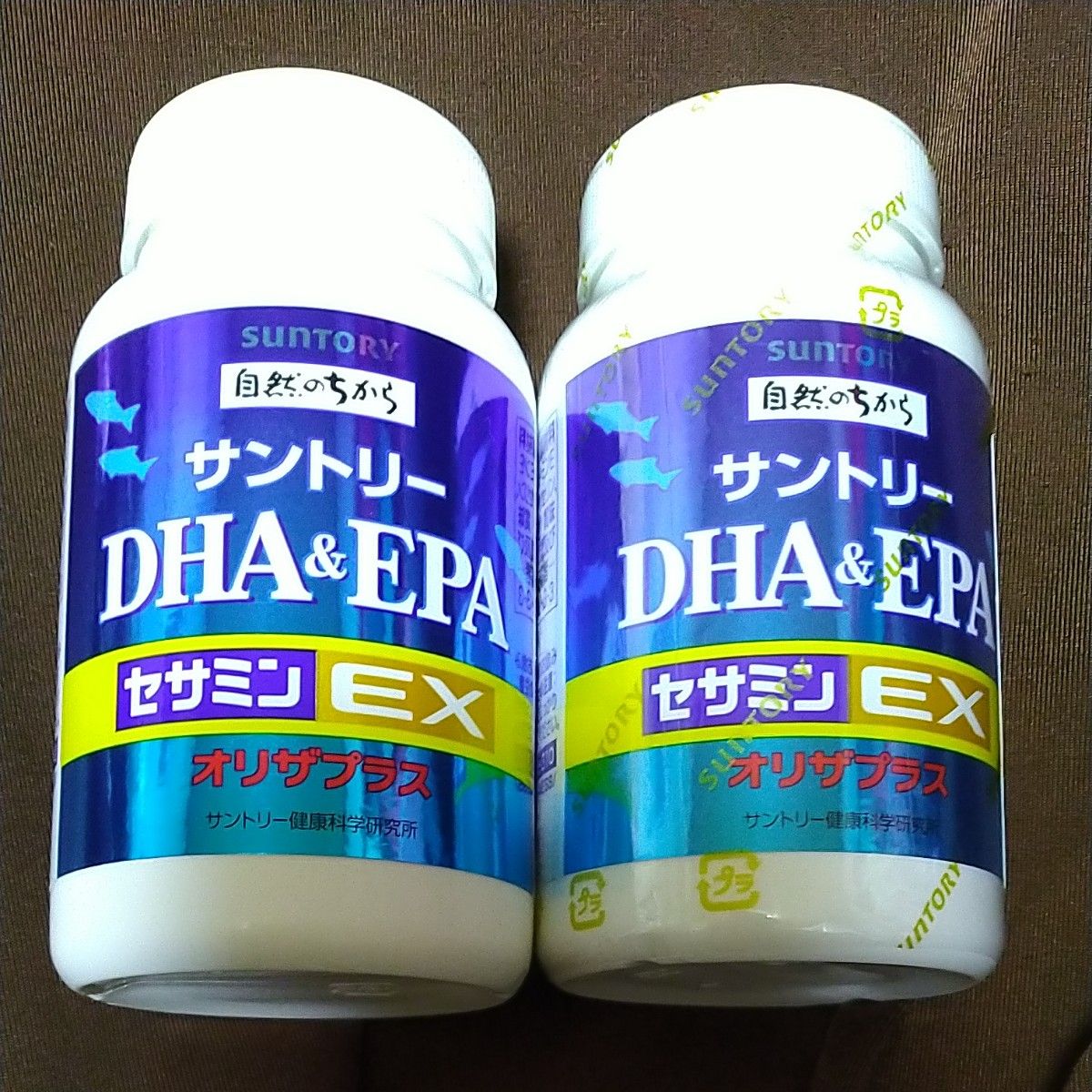 の卸・仕入れ サントリー自然のちから DHA&EPA+セサミンEX 240粒x2