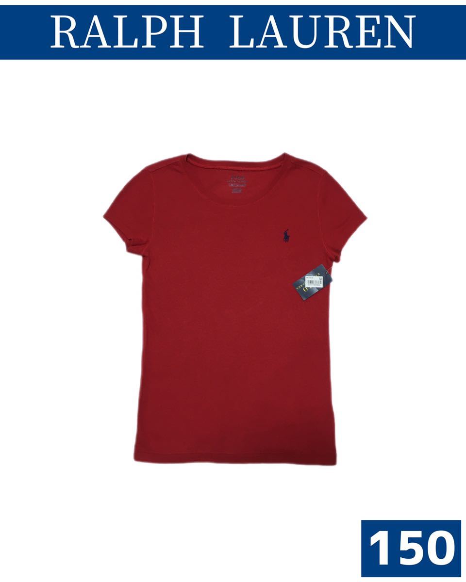 RALPH LAUREN/ラルフローレン Tシャツ 150 赤_画像1