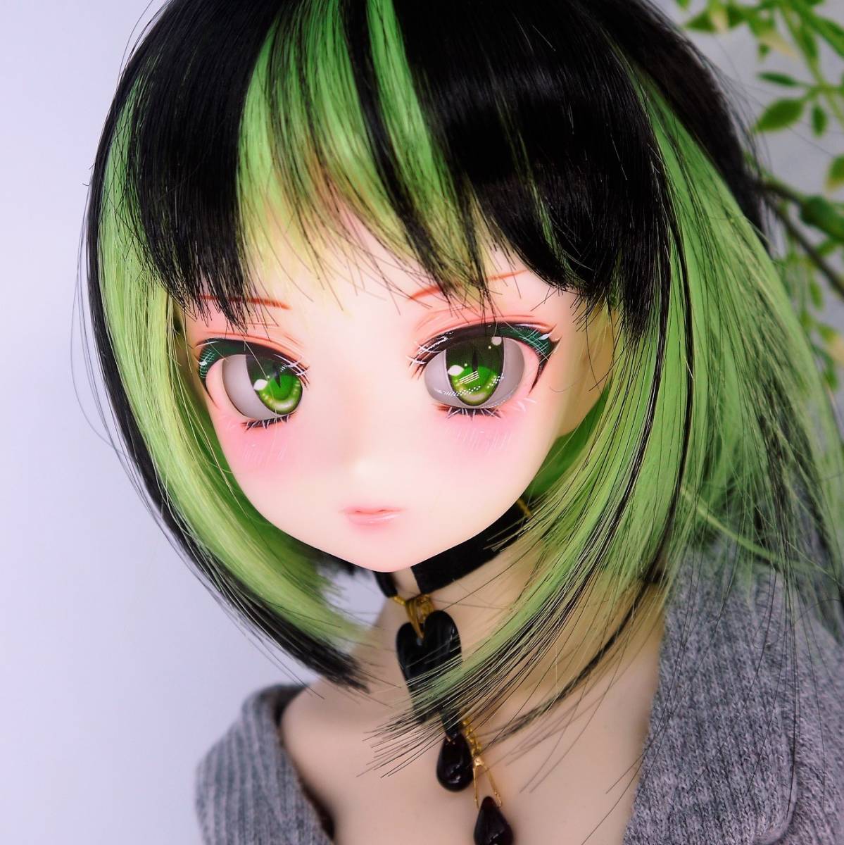 ヤフオク! - ine*カスタムヘッド:オビツ50-04まふゆヘッド+アイ...