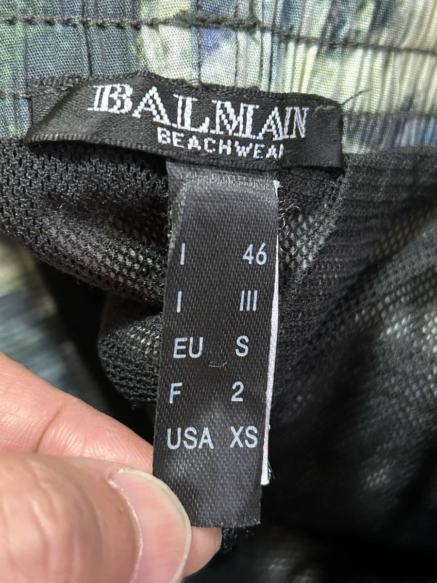 *BALMAIN Balmain транскрипция общий рисунок половина шорты Италия производства 46 BJBC.C