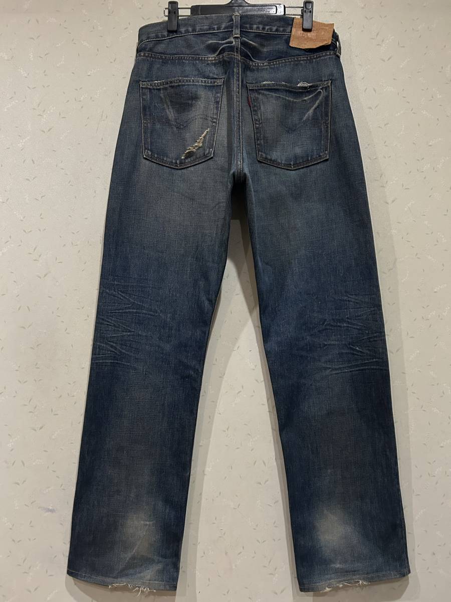 ※LEVI'S リーバイス LVC 66501 セルビッチ Big-E デニムパンツ 日本製 インディゴ 34 　　　　 BJBC.C