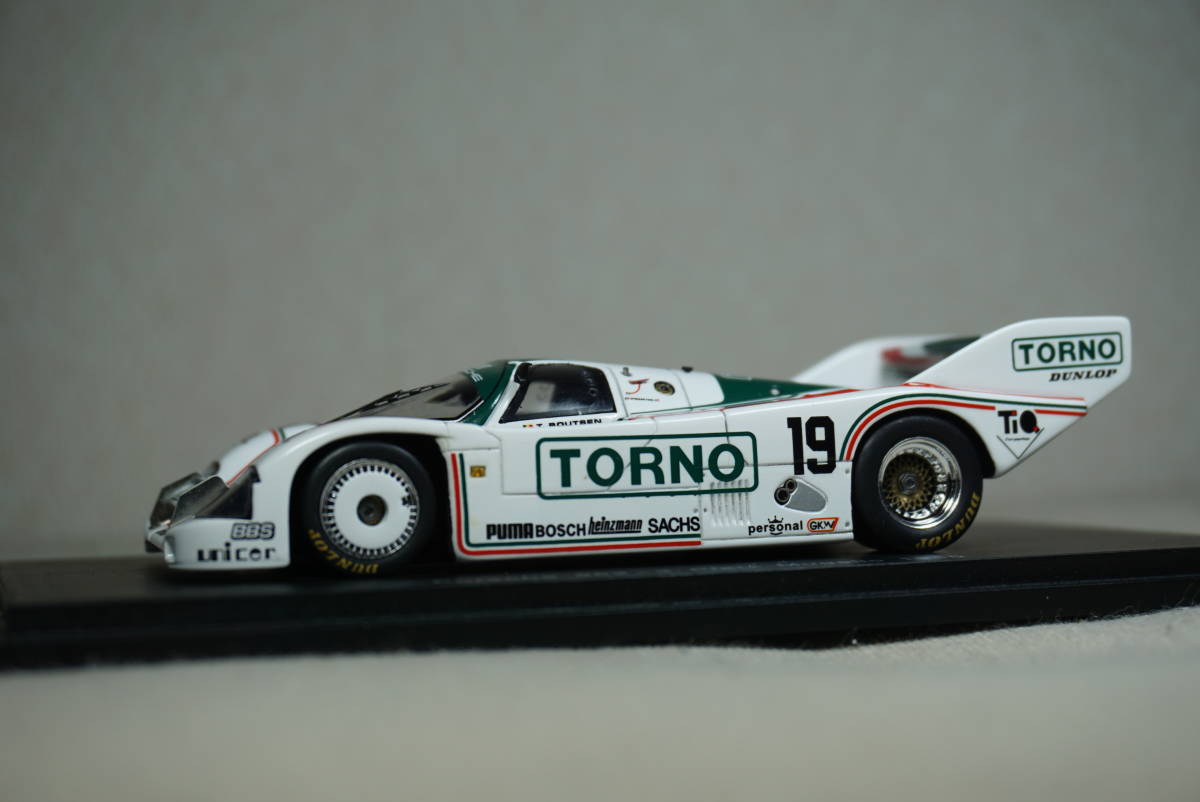 今年人気のブランド品や Porsche spark 3位 ムジェロ ベロフ 1/43 962C