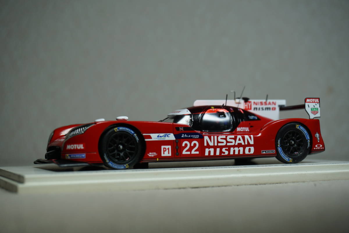 1/43 ルマン spark NISSAN GT-R LM nismo #22 2015 Le Mans 24h 日産 ニッサン GTR GT R ニスモ LMP1 HY の画像1