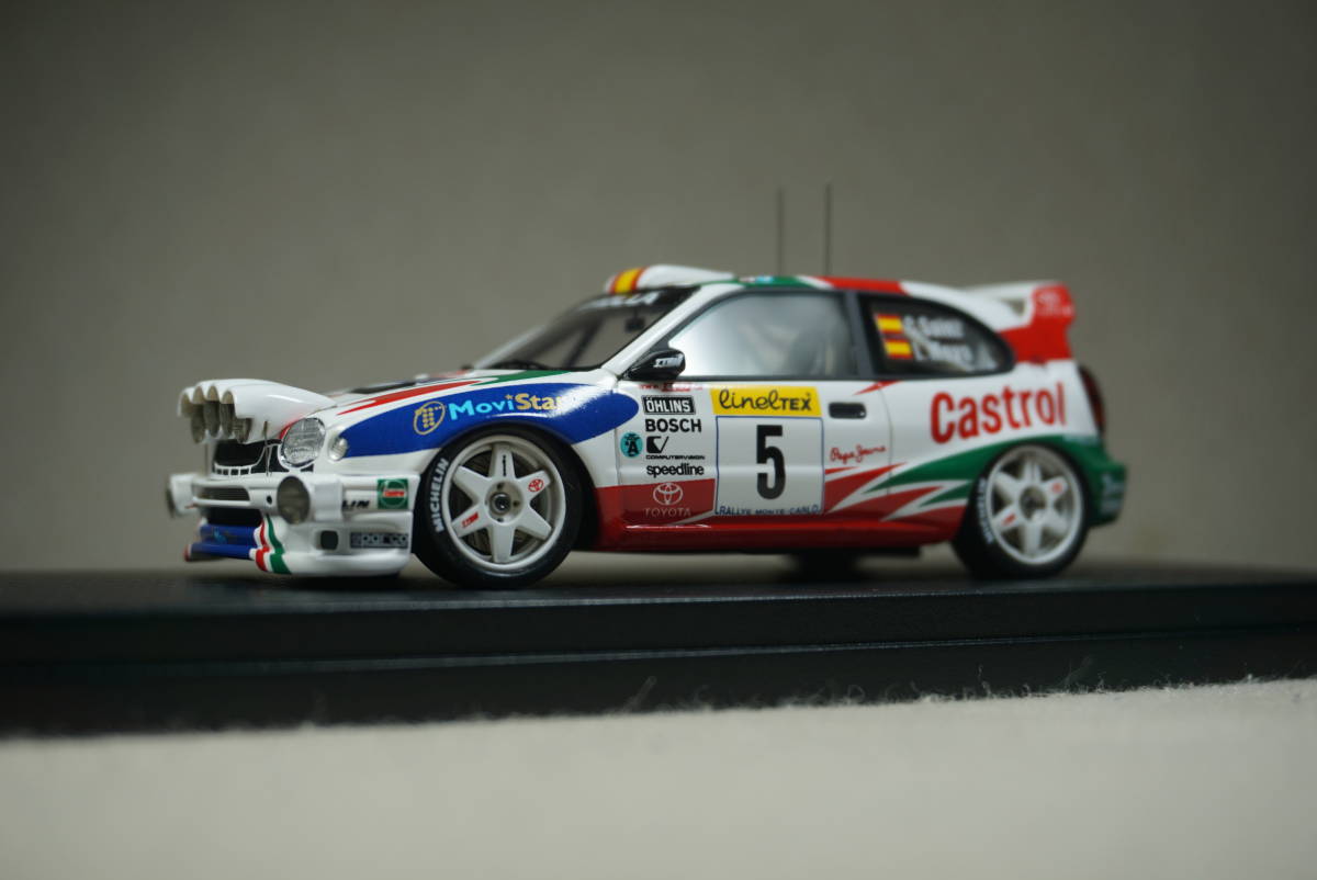 1/43 ライトポッド サインツ モンテ 優勝 ig-model TOYOTA COROLLA WRC #5 Sainz 1998 Monte Carlo winner トヨタ カローラ カストロール
