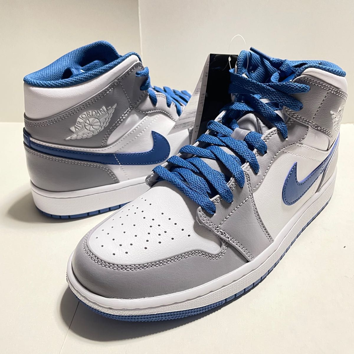NIKE AIR JORDAN1 MID ナイキ エアジョーダン1 ミッド グレー US9.5