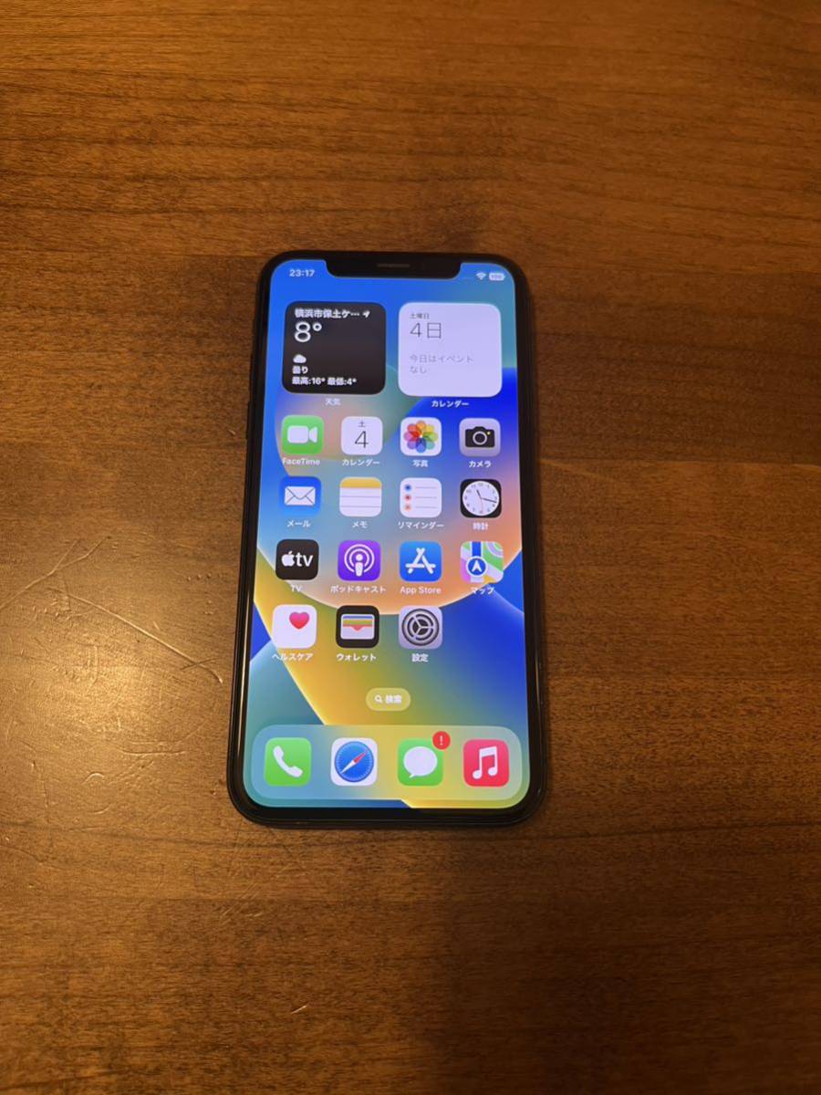 保証 iPhone X Space Gray GB SIMフリー 上美品 iPhone