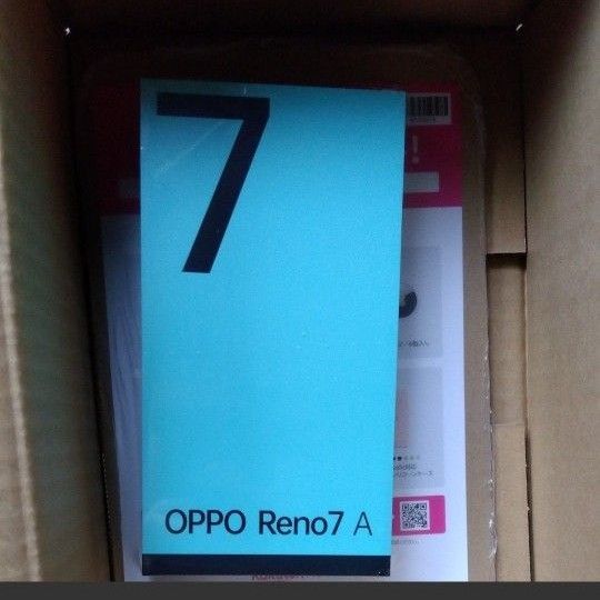 当店在庫してます! 【新品未開封】OPPO Reno7 ☆店舗動作チェックのみ