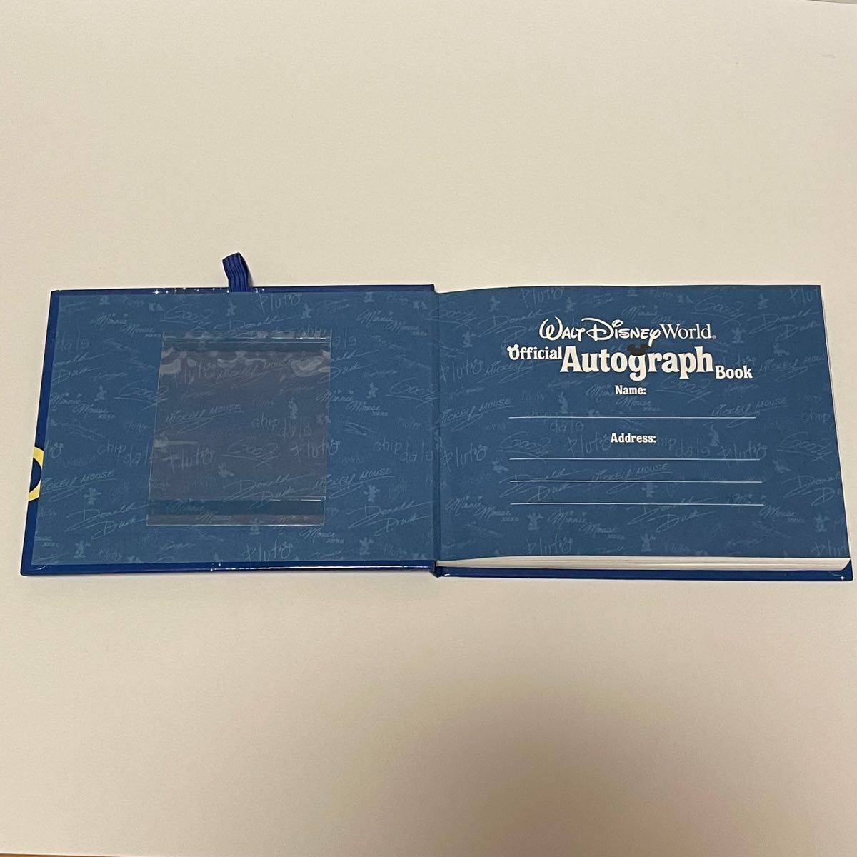 ディズニーワールド WDW サイン帳 サイン付き ミッキー ディズニーワールド WDW サイン帳 サイン付き ミッキー