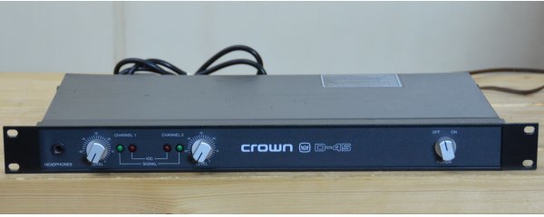 CROWN D45 パワーアンプ メインアンプ 名機 美品