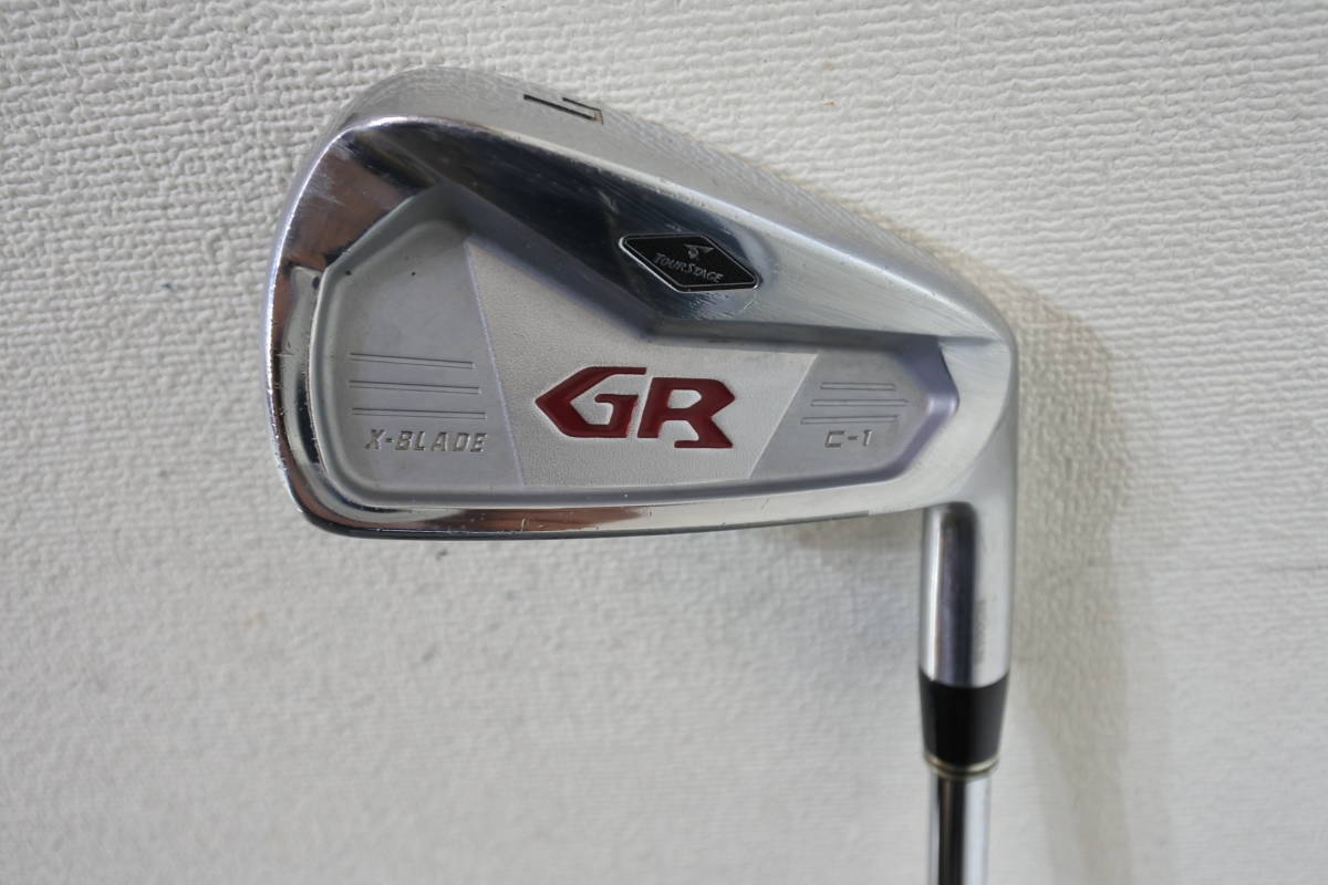 【KSD/S5/74】ブリジストン　GR X-blade C-1　ツアーステージ　7番アイアン　Flex R　ユースド _画像1