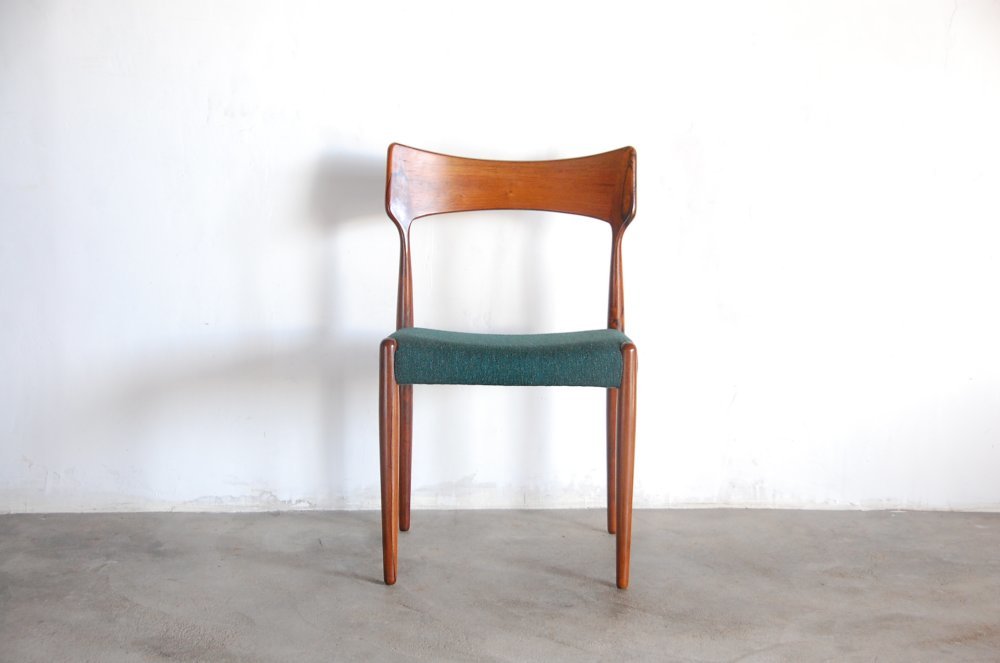 Rosewood dining chair Rosengren Hansen(195*)Made in Denmark張替後未使用