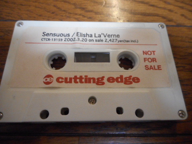 カセットテープ　SENSUOUS/ Elisha La'verne　プロモ_画像2
