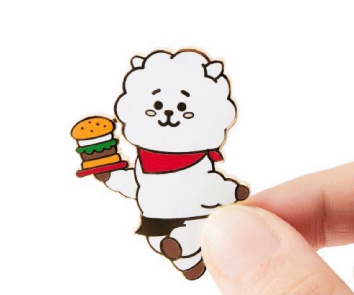 新品未開封品 BITE メタルバッジ RJ BT21 BTS ジン JIN 完売品 公式グッズ ピンバッジ クーポン