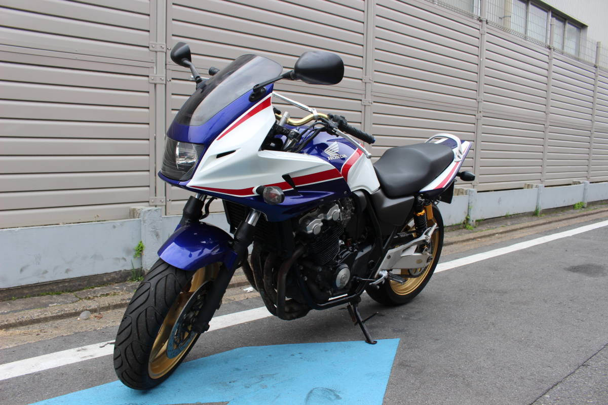 大阪～整備済み　CB400　スーパーボルドール　フルエキ仕様　エンジン好調　即決サービス有り　お引き取り、全国陸送、フェリー発送OK！！_画像7