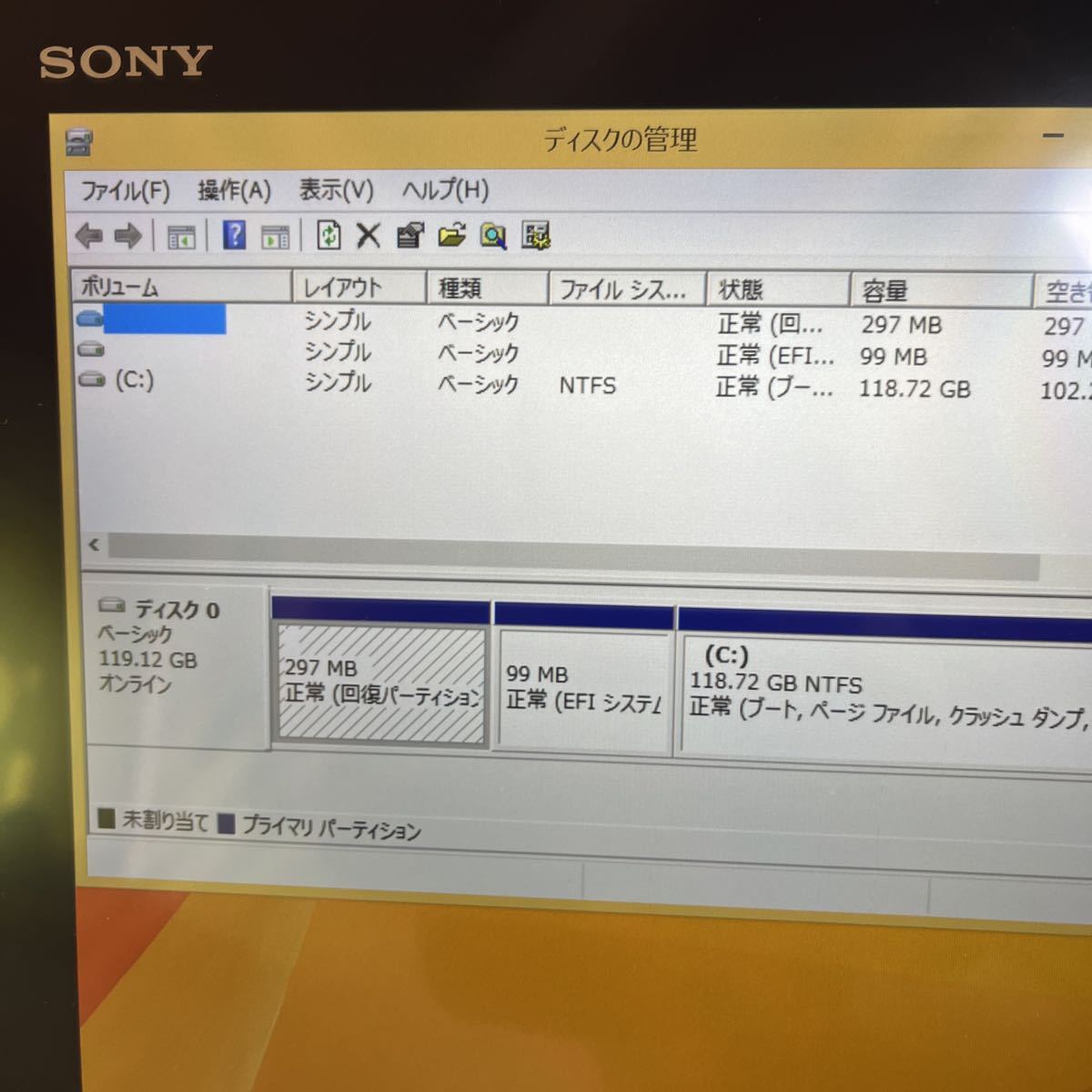 処分出品 SONY ソニー VAIO Duo13 SVD1323SAJ Core i5 4200U 4GB 128GB 13.3インチ タッチパネル 無線Lan Webカメラ SSD MJ20-1の画像3