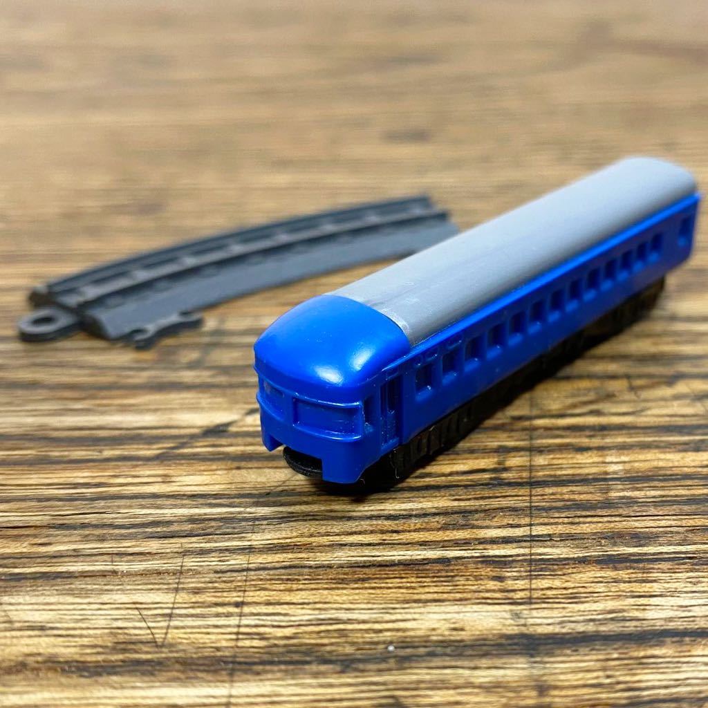 希少 箱付き 森永 ブルートレイン 特急 ミニモデル レールつき