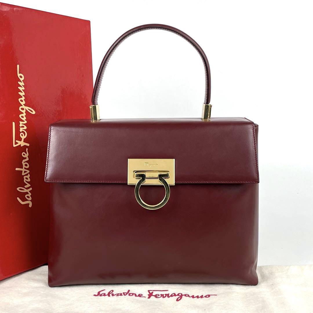 Salvatore Ferragamo フェラガモ ガンチーニ ハンドバッグ