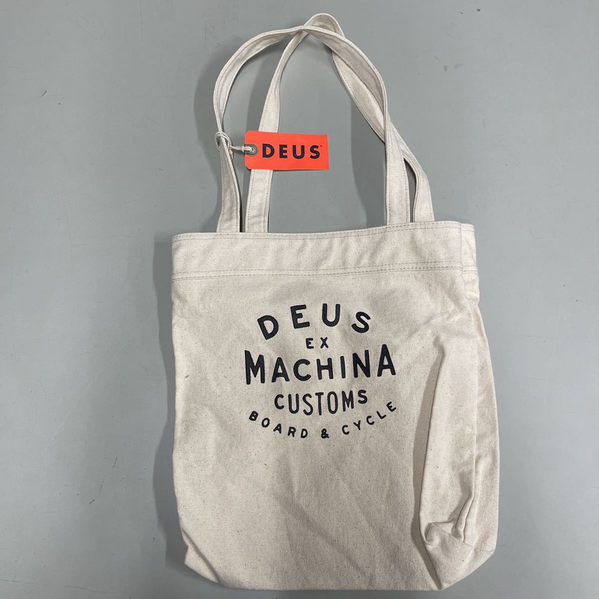DEUS EX MACHINA CLASSIC TOTE NATURAL デウスエクスマキナ クラシックトートバック ナチュラル 未使用