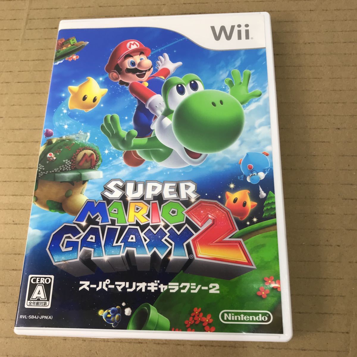 k スーパーマリオギャラクシー2 Wii ゲームソフト　中古_画像1