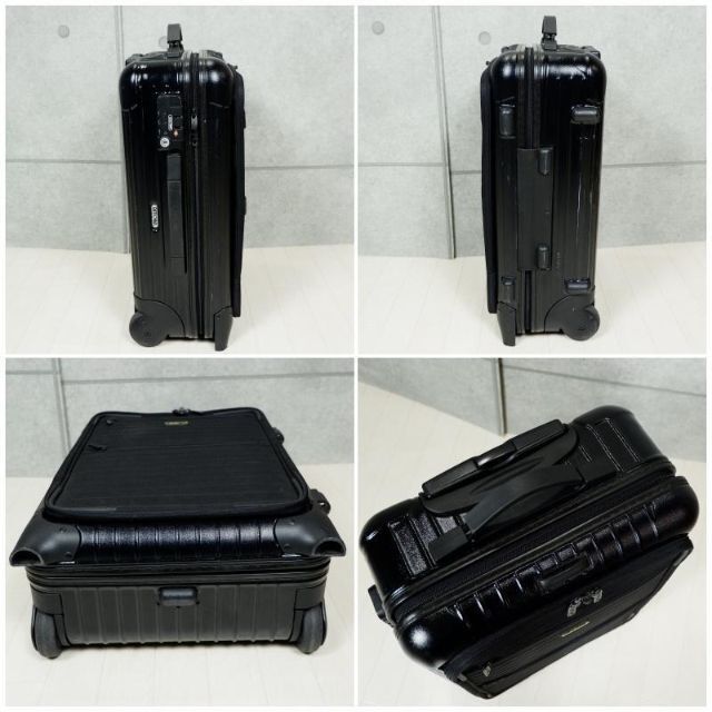 カラー 【希少】 廃盤 リモワ RIMOWA ボレロ キャリー 37L ブラック 2