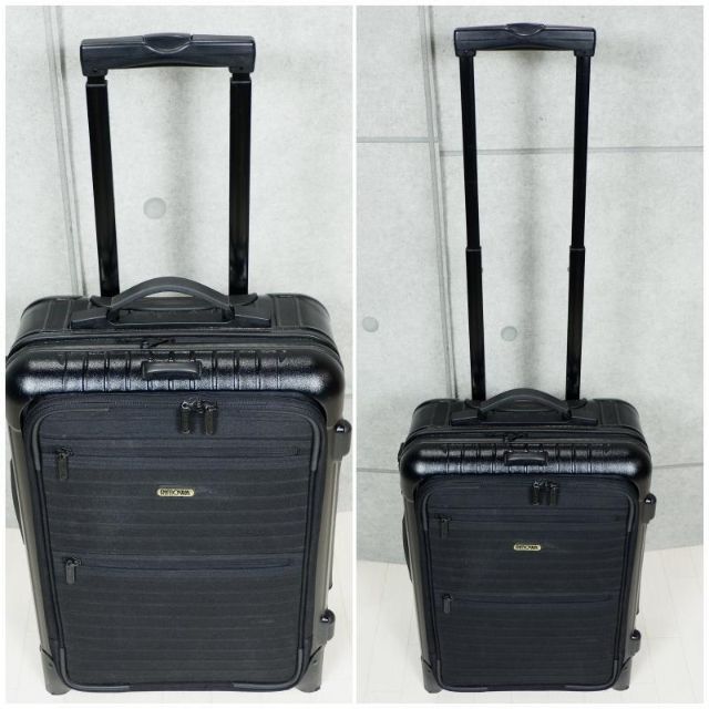 希少】 廃盤 リモワ RIMOWA ボレロ キャリー 37L ブラック 2輪