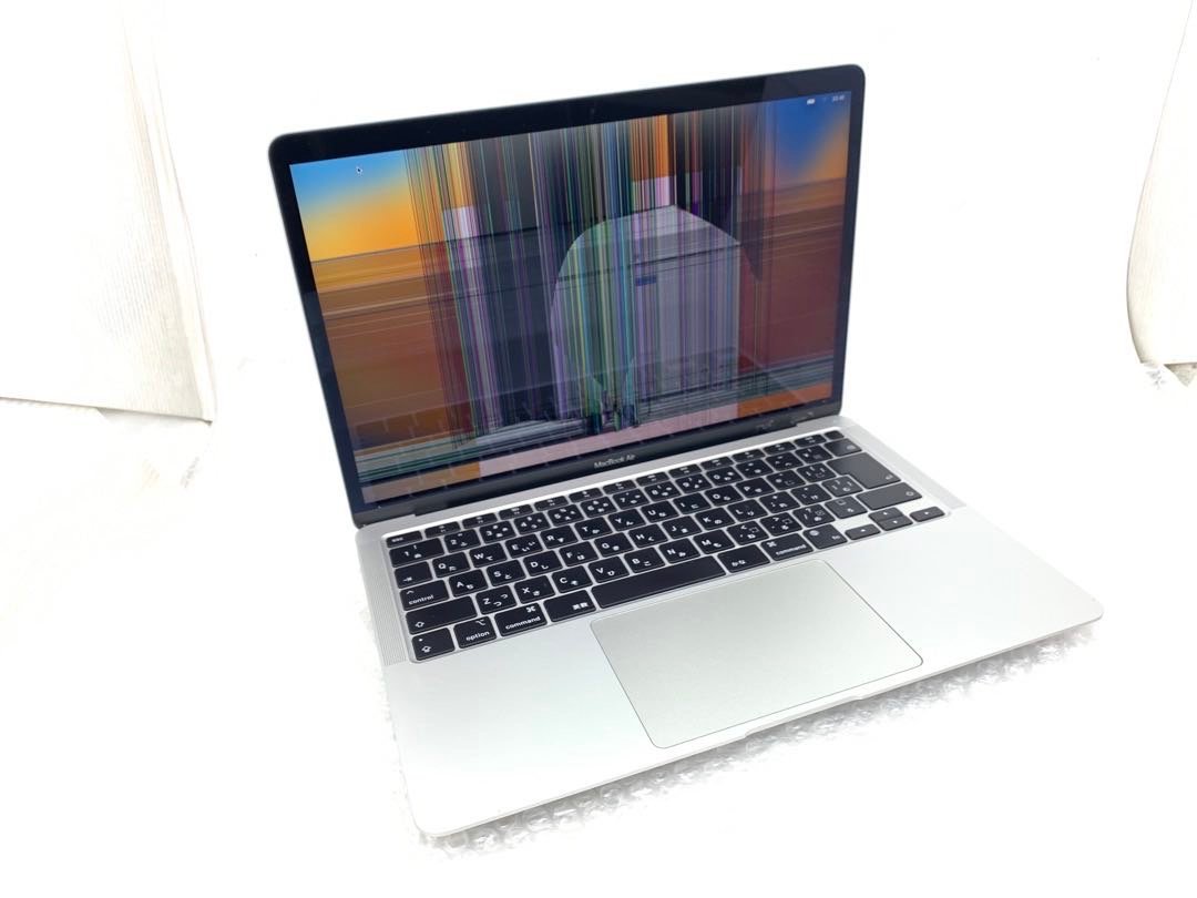 Apple MacBook Air 2020 M1モデル 画面割れ-
