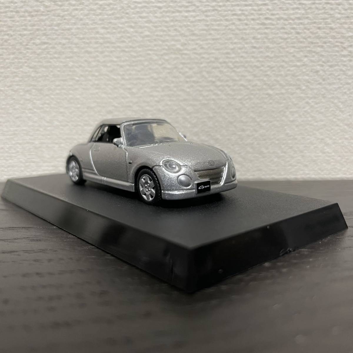 アオシマ 1/64 Daihatsu Copen Silver/ダイハツ コペン 銀 シルバー ライトウェイトスポーツコレクション_画像2