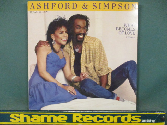 Ashford & Simpson ： What Becomes Of Love 12'' c/w It's A Rush // 5点で送料無料_画像1
