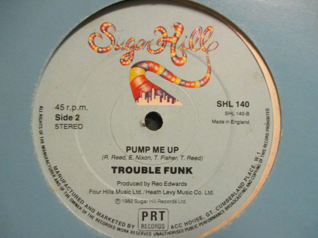 ★ Trouble Funk ： Drop The Bomb 12'' ☆ c/w Pump Me Up (( 落札5点で送料無料_画像3