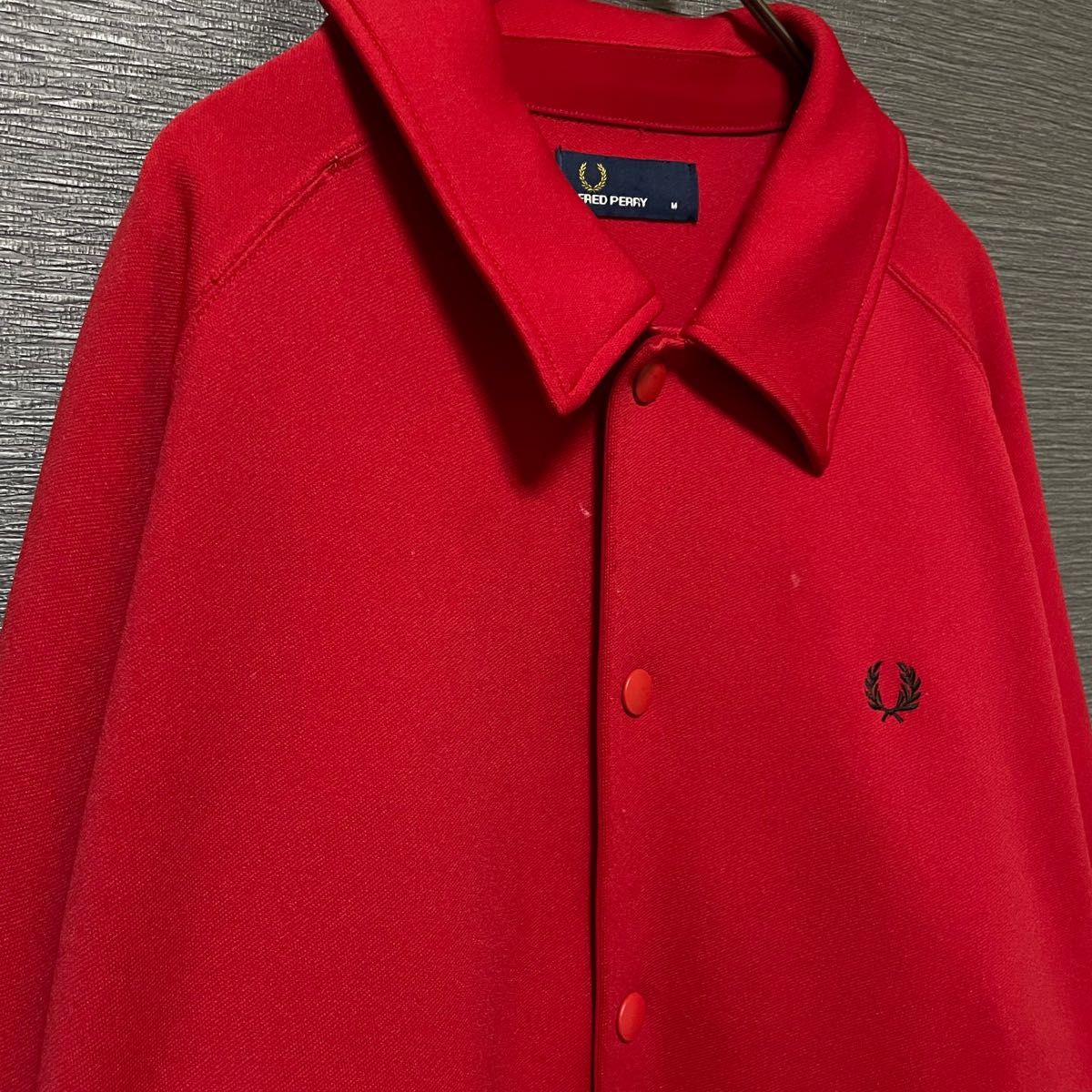 【人気モデル】FRED PERRY フレッドペリー トラック コーチジャケット