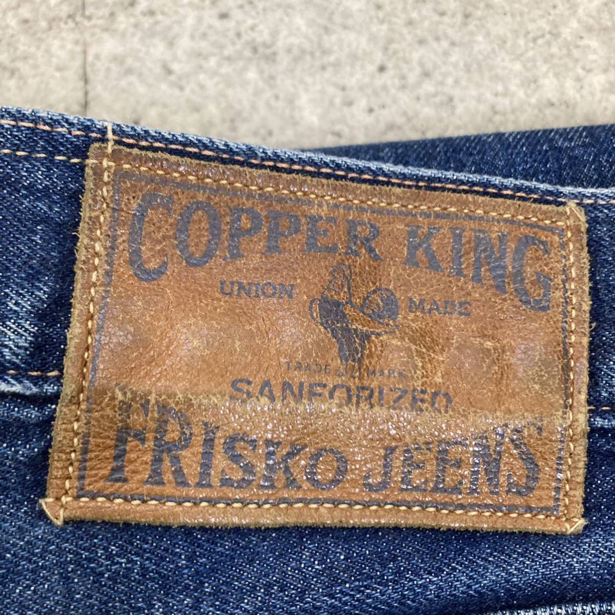 copper king カッパーキング　キャントバステム　WAREHOUSE ウエアハウス　復刻　耳付き　赤耳　Levi''s 大戦モデル