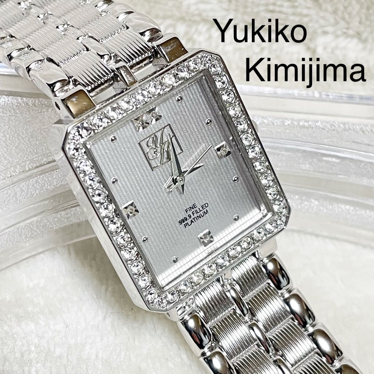美品 YUKIKOKIMIJIMA ユキコキミジマ レディース 時計 YK-328P 美品 YUKIKOKIMIJIMA ユキコキミジマ レディース 時計 YK-328P