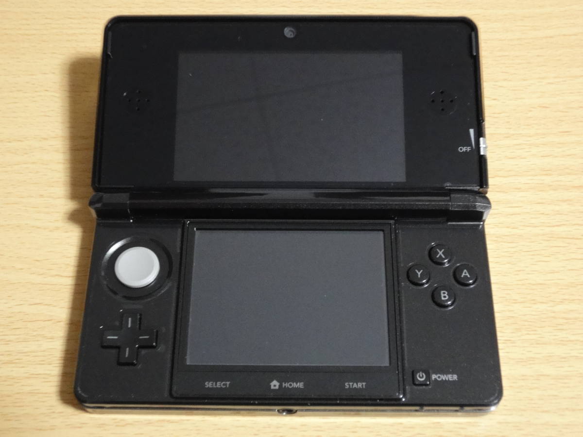 ニンテンドー 3DS コスモブラック アンバサダー登録済 中古美品