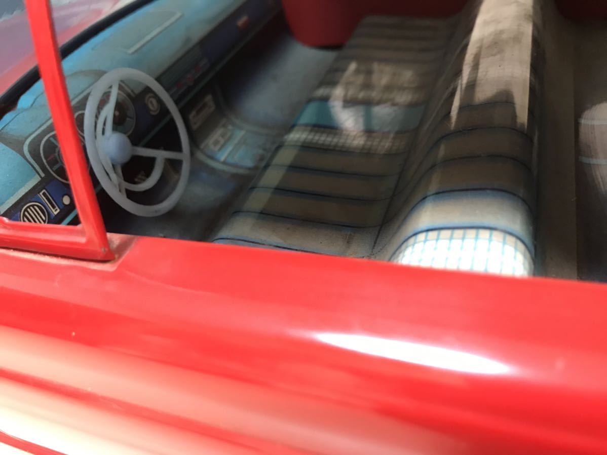 メルセデス ベンツ 300SE 昭和 レトロ ビンテージ ブリキ 大型 Mercedes Benz イチコー 希少の画像4