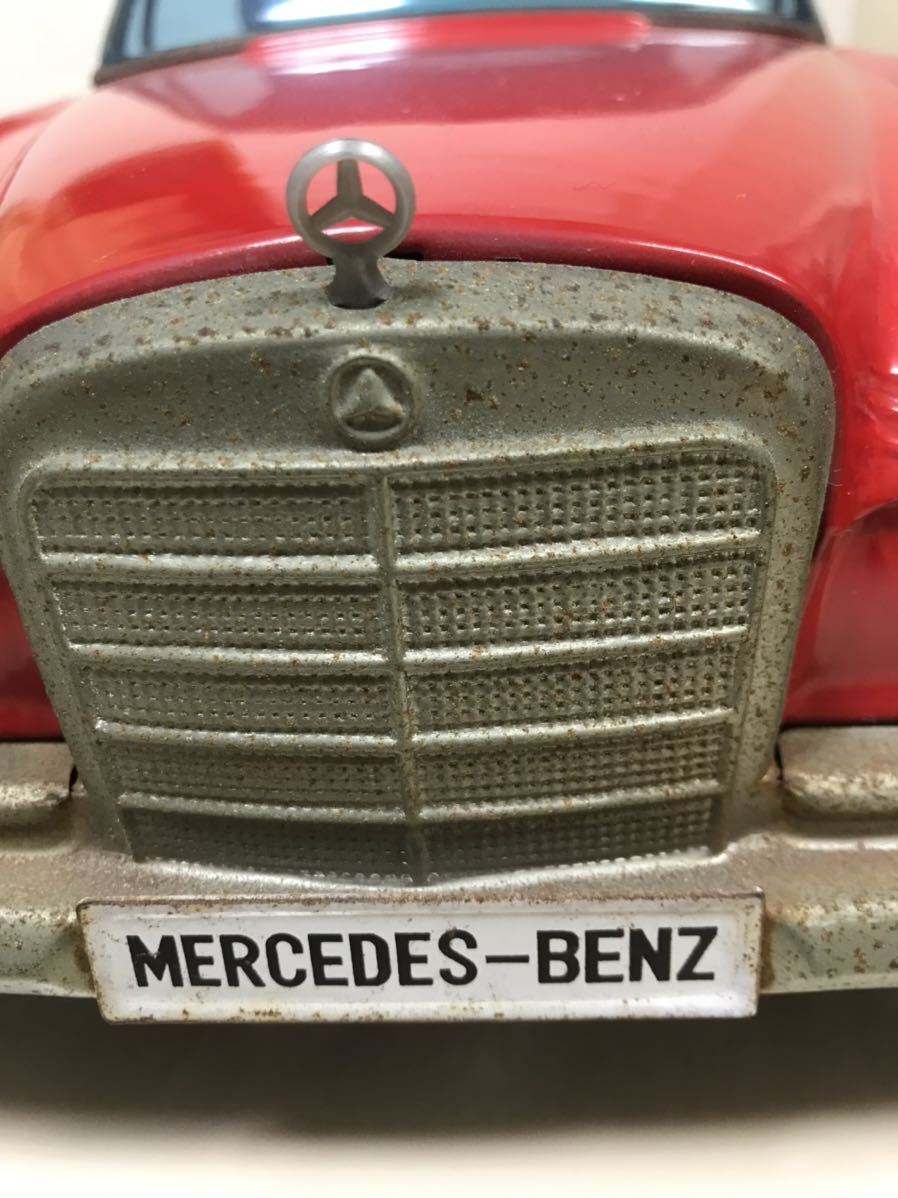 メルセデス ベンツ 300SE 昭和 レトロ ビンテージ ブリキ 大型 Mercedes Benz イチコー 希少の画像3