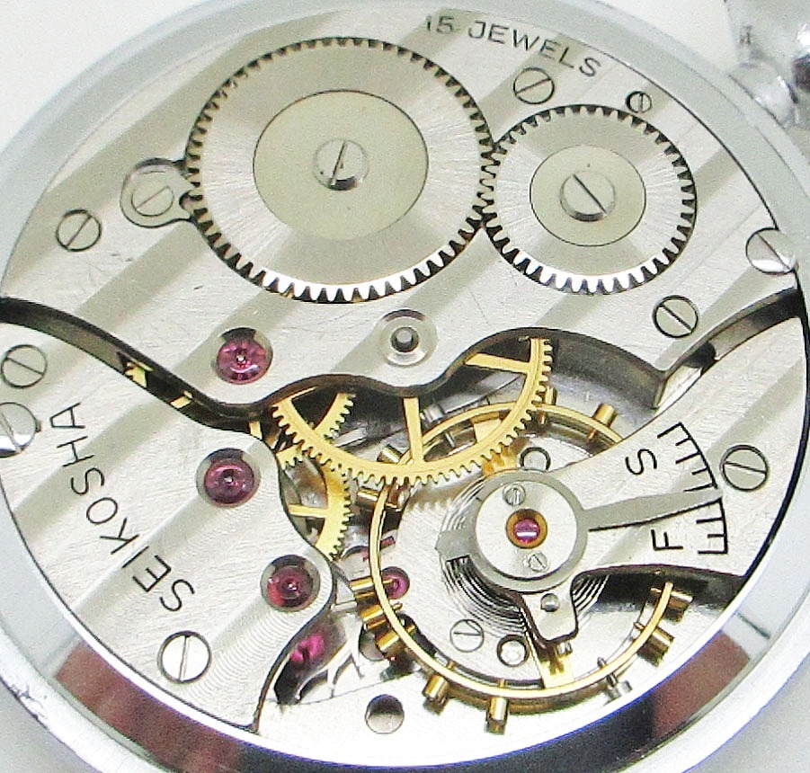 SEIKO セイコー　国鉄　機械式懐中時計　鉄道時計 １９セイコー　懐中時計　稼働品_画像9