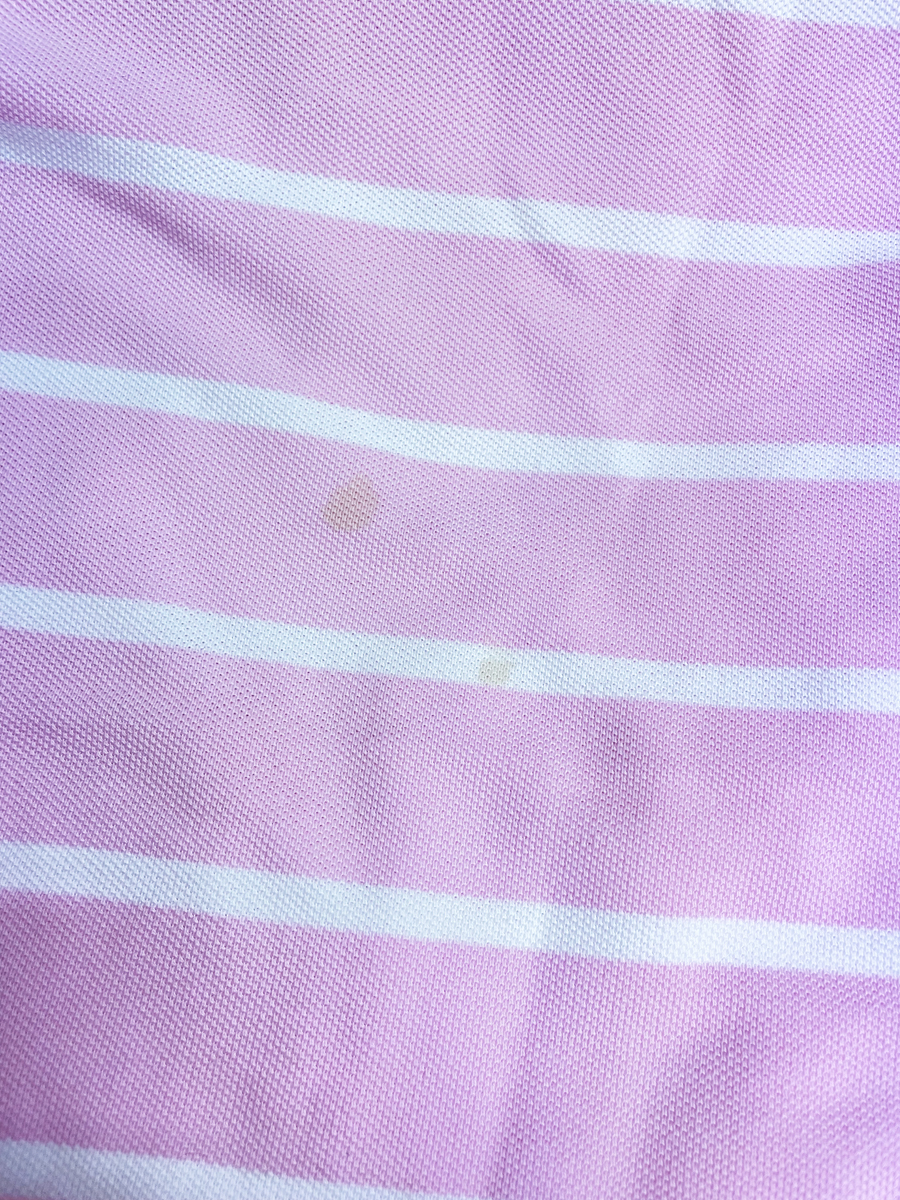 新品 アウトレット b701 Mサイズ クラシック ピンク 半袖 カノコ ボーダー ポロシャツ polo ralph lauren ポロ ラルフ ローレン_画像3