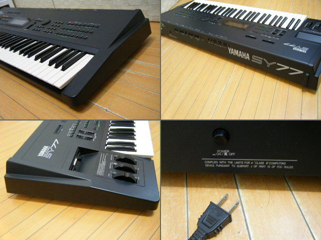 ２タ７６◆YAMAHA( ヤマハ ) SY77 Keyboard キーボード◆シンセサイザー◆Vintage Syntheiszerの画像5