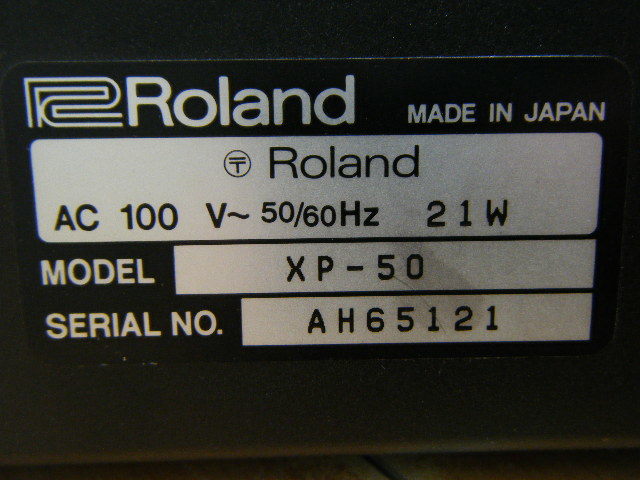 ２タ７７◆ROLAND XP-50 WORKSTATION XP50 SYNTHESIZER KEYBOARD シンセサイザー キーボード ローランドの画像7
