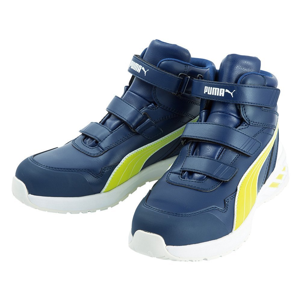 PUMA NO.63.355.0-260　サイズ：26.0cm ライダー2.0・ブルー・ミッド　安全靴　PUMA SAFETY 最軽量モデル