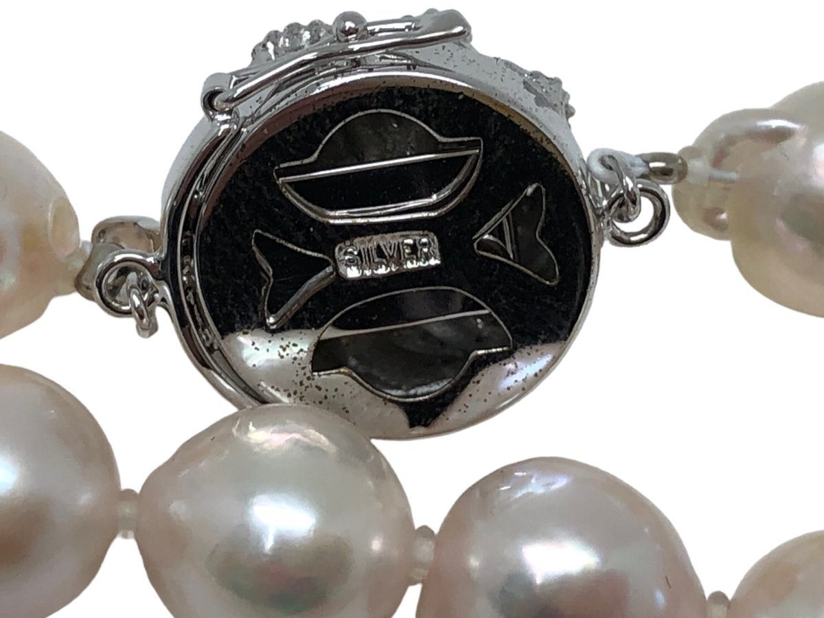 1円～ パールネックレス 真珠 約8.9mm コレクション コレクター必見の画像6