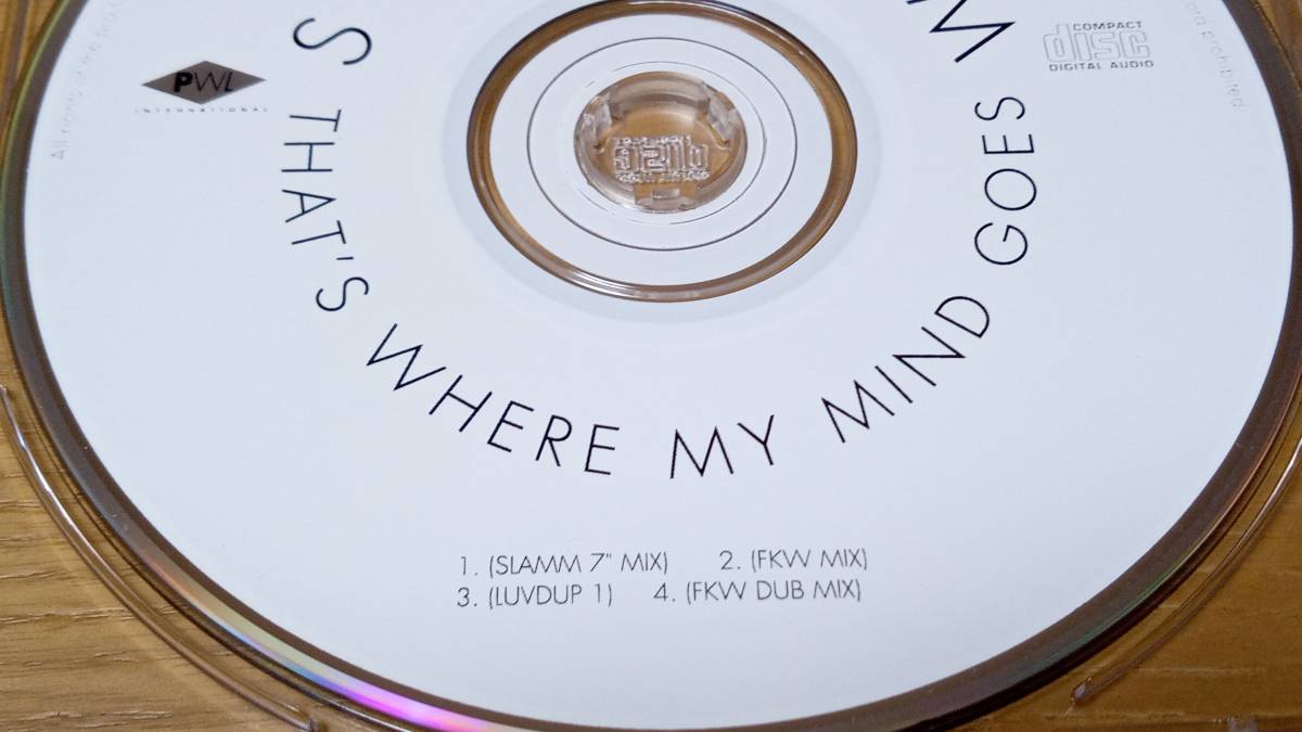 【PWL】◇CD 中古◇SLAMM スラム / That's Where My Mind Goes◇ 【Produced By Miller/Waterman】◇輸入盤◇【全４曲収録】シングル盤